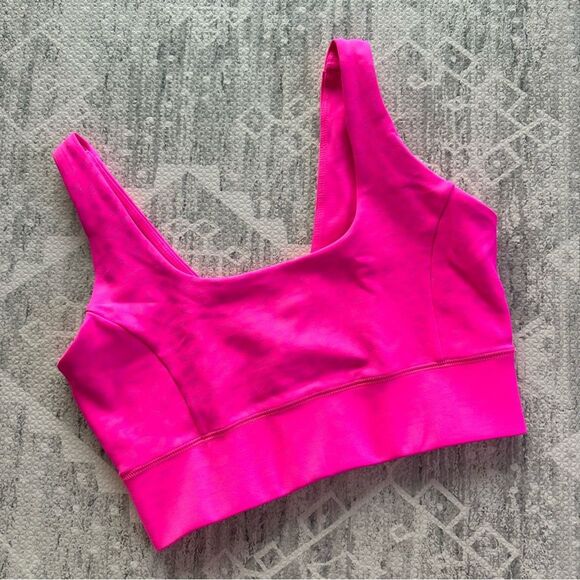 NWT IVL Collective Limited Edition Hot Pink Chi Chi Power Sports Bra Size 4 - Picture 5 of 8